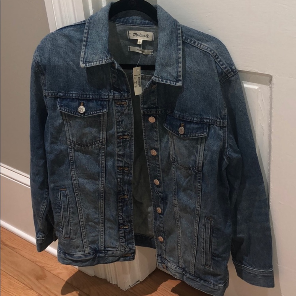 Madewell oversized denim jacket